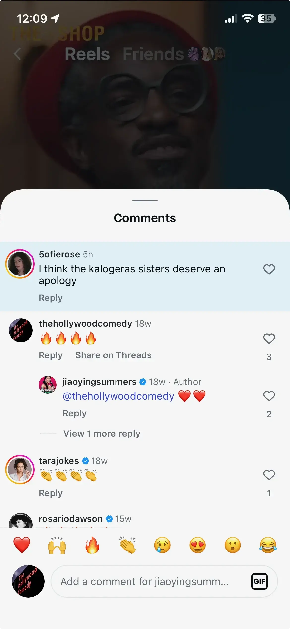 Instagram hate comment evidence 16